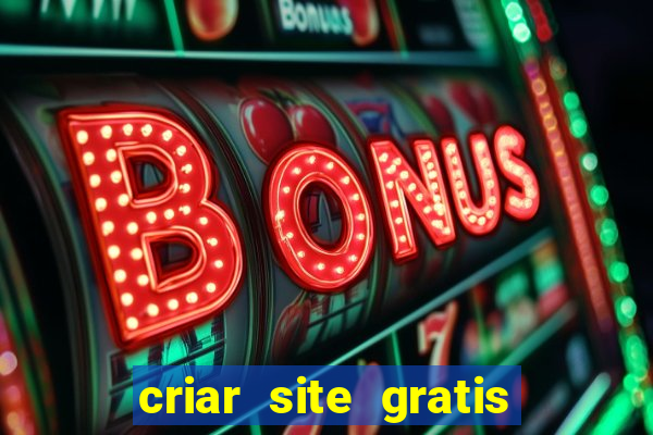 criar site gratis de jogos